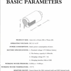Robinet Intelligent Sans Contact Avec Capteur De Mouvement, économiseur D'eau, Robinet Pour Salle De Bain, Cuisine, Convient Argent -Grohe || Hansgrohe Soldes Magasin 100109874 5