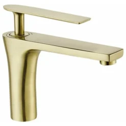 Robinet De Salle De Bain, Robinet De Lavabo, Robinet Fengshui De Luxe En Cuivre Doré