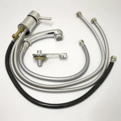 Eyepower Douchette + Tuyau Flexible + Mitigeur Pour Coiffeurs Professionnels Pomme De Douche Mobile à Installer Bac à Shampoing Pour Laver Les Cheveux Shampooiner Dans Les Salons De Coiffure