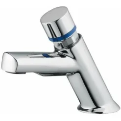 Robinet De Lavabo Temporisé Avec Limiteur De Débit Idral Small 08250 Chromé