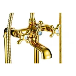 Robinet De Bain Sur Pied Raccord Rond 1414 Gold -Grohe || Hansgrohe Soldes Magasin 11092567 3