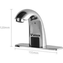 Robinet Inox à Déclenchement Automatique Infrarouge -Grohe || Hansgrohe Soldes Magasin 1127351 4