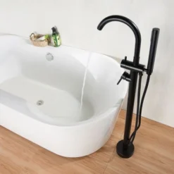 Robinet Mitigeur De Luxe Sur Pied 8028B En Noir -Grohe || Hansgrohe Soldes Magasin 11557805 3