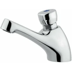 Robinet De Lavabo Temporisé Avec Bouton Poussoir Idral Classic 08010/E Chromé