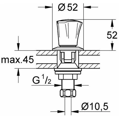 GROHE Costa L Paire De Robinet Bidet 2 GROHE Costa L Paire De Robinet Bidet – Image 2