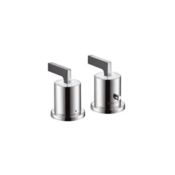 Hansgrohe Axor Citterio Thermostat De Baignoire à 2 Trous Avec Poignées De Porte, Coloris: Chrome - 39482000