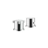 Hansgrohe Axor Citterio E 2 Trous Pour Baignoire Avec Thermostat, Coloris: Chrome - 36412000
