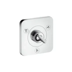 Hansgrohe Axor Citterio E Trio/Quattro Vanne D'arrêt Et De Commutation Encastrée 12 X 12, Coloris: Chrome - 36772000