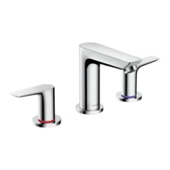 Hansgrohe Talis E Mélangeur Lavabo 3 Trous, Déchets Pop-up, Projection 112mm, Coloris: Chrome - 71733000