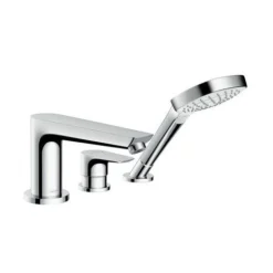 Hansgrohe Talis E Jante De Baignoire 3 Trous Avec Secuflex, Saillie 196 Mm - 71730000