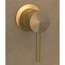 Mitigeur Lavabo Mural Doré Brossé - Corbeau -Grohe || Hansgrohe Soldes Magasin 18036346 3