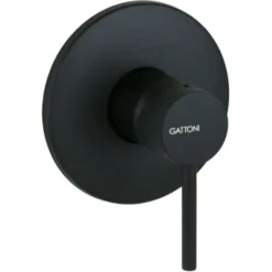 Mitigeur De Douche à Encastrer 1 Sortie Noir Mat Gattoni Easy 2230/22NO Noir Mat - 1 Sortie