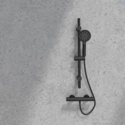 Oneo Mitigeur Douche Thermostatique Noir 7 Oneo Mitigeur Douche Thermostatique Noir -Grohe || Hansgrohe Soldes Magasin 18469631 4