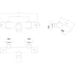 Oneo Mitigeur Bain-douche Thermostatique Noir 7 Oneo Mitigeur Bain-douche Thermostatique Noir -Grohe || Hansgrohe Soldes Magasin 18469633 3