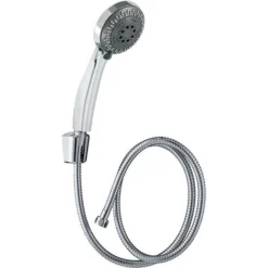 Douchette Combiné 5 Jets Et Flexible Métal Power Balia