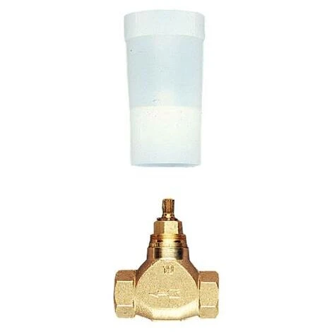 Grohe Corps Encastré Pour Robinet D'arrêt Pouces Avec Tête à Clapet Prémontée En Raccord 1/2 1 Grohe Corps Encastré Pour Robinet D'arrêt Pouces Avec Tête à Clapet Prémontée En Raccord 1/2