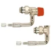Kit De Robinetterie Thermostatique Hydrocablé 1/2 Ø12 M30 à Kv Réglable - équerre Inversé Long à Sertir 568PS