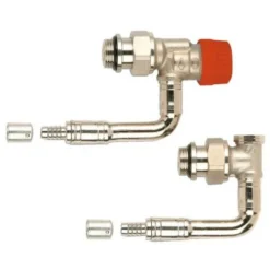 Kit De Robinetterie Thermostatique Hydrocablé 1/2 Ø12 M30 à Kv Réglable - équerre Inversé Long à Sertir 568PS