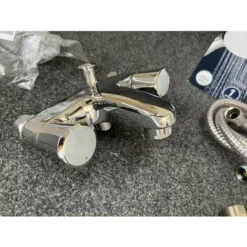 Mélangeur Bain-douche Chrome Mural Complet Avec Douchette (Tempesta 100) Et Flexible 1500mm COSTA L GROHE 25460001 6 Mélangeur Bain-douche Chrome Mural Complet Avec Douchette (Tempesta 100) Et Flexible 1500mm COSTA L GROHE 25460001 -Grohe || Hansgrohe Soldes Magasin 20036520 3