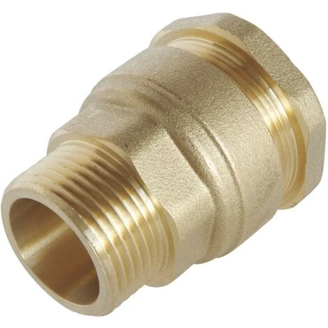 Raccord Laiton Droit SUMO Pour Tube PE Ø20 Mm - Mâle 3/4 1 Raccord Laiton Droit SUMO Pour Tube PE Ø20 Mm - Mâle 3/4