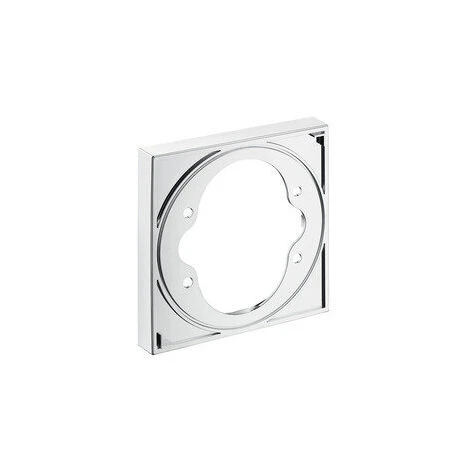 Hansgrohe ShowerSelect Rosette D'extension En Verre, Chromée - 13604000 1 Hansgrohe ShowerSelect Rosette D'extension En Verre, Chromée - 13604000