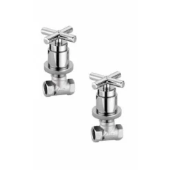 Robinet Encastré Pour Douche 1/2 G Connexion Paffoni Quattro QTV010CR Chromé - 1 Sortie