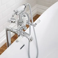 Robinet Bain Douche Rétro En Ilot -Grohe || Hansgrohe Soldes Magasin 2792210 3