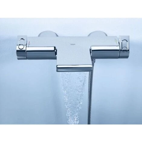 Grohe Grohtherm 2000 Mitigeur Thermostatique De Douche, Chrome (34174001) 3 Grohe Grohtherm 2000 Mitigeur Thermostatique De Douche, Chrome (34174001) – Image 3