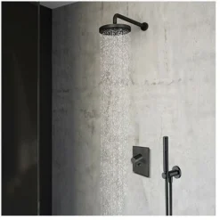 Pack Douche Encastré Black Mat TRIVERDE - CRISTINA ONDYNA XTV68913