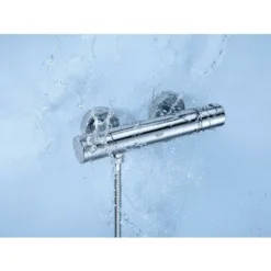 GROHE Grohtherm 1000 Cosmopolitan M Mitigeur Thermostatique Douche Inox Mat 34065DC2 -Grohe || Hansgrohe Soldes Magasin 30074440 4