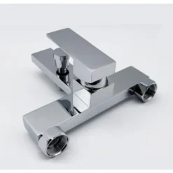 Robinet Mitigeur De Baignoire Chrome Carré + Pomme De Douche - SILAMP -Grohe || Hansgrohe Soldes Magasin 30108579 5