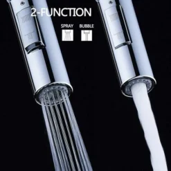 Universel G 1/2 Tête De Robinet De Cuisine, Robinet Douchette Pièce De Rechange, Réglages De Pulvérisateur Pomme De Douche Pour Salle De Bain Robinet Mitigeur De Cuisine, Finition Chromée -Grohe || Hansgrohe Soldes Magasin 30541071 3