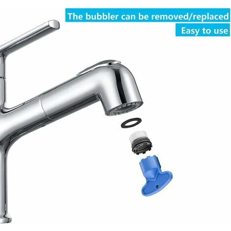 ONECE Robinet De Lavabo En Laiton Avec Douchette Extractible, Mitigeur Salle De Bains Avec 2 Modes D'écoulement Aux Choix, Robinettrie Lave-mains Aérateur Démontable, Cartouche En Céramique, Chromé 3 ONECE Robinet De Lavabo En Laiton Avec Douchette Extractible, Mitigeur Salle De Bains Avec 2 Modes D'écoulement Aux Choix, Robinettrie Lave-mains Aérateur Démontable, Cartouche En Céramique, Chromé – Image 3