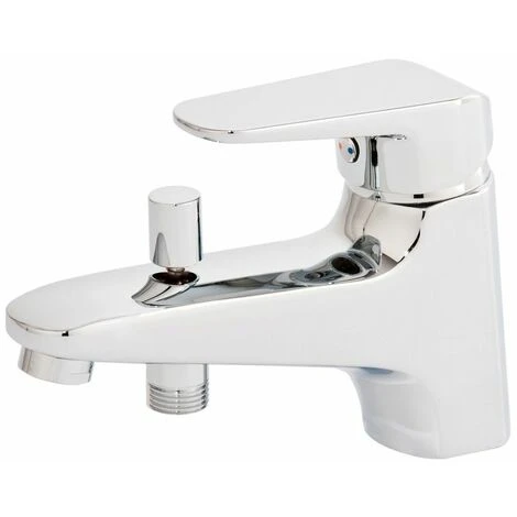 Mitigeur De Bain Entaro Chromé, Avec Inverseuretgarniture écoulem 1 Mitigeur De Bain Entaro Chromé, Avec Inverseuretgarniture écoulem