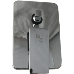 Mitigeur Douche Encastré Avec Inverseur à Bouton-poussoir Chromé - 2 Sorties