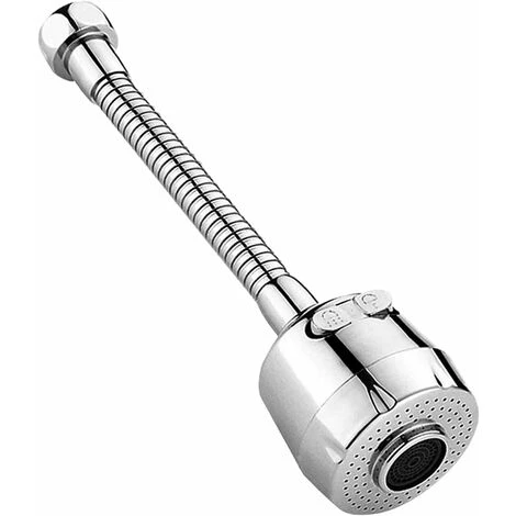 LangRay Economie D'Eau Embout De Filtre,Tête De Robinet De Cuisine Mobile 360 Degrés,2 Modes Réglable Douche Tête Filtre Pulvérisateur Pour Cuisine Salle De Bain (Argent) 1 LangRay Economie D'Eau Embout De Filtre,Tête De Robinet De Cuisine Mobile 360 Degrés,2 Modes Réglable Douche Tête Filtre Pulvérisateur Pour Cuisine Salle De Bain (Argent)