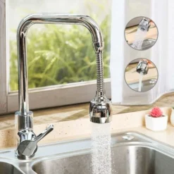 LangRay Economie D'Eau Embout De Filtre,Tête De Robinet De Cuisine Mobile 360 Degrés,2 Modes Réglable Douche Tête Filtre Pulvérisateur Pour Cuisine Salle De Bain (Argent) 9 LangRay Economie D'Eau Embout De Filtre,Tête De Robinet De Cuisine Mobile 360 Degrés,2 Modes Réglable Douche Tête Filtre Pulvérisateur Pour Cuisine Salle De Bain (Argent) -Grohe || Hansgrohe Soldes Magasin 31950768 5