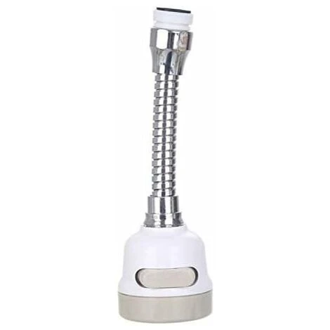 LangRay Economie D'Eau Embout De Filtre,Tête De Robinet De Cuisine Mobile 360 Degrés,3 Modes Réglable Douche Tête Filtre Pulvérisateur Pour Cuisine Salle De Bain (Allonger) 1 LangRay Economie D'Eau Embout De Filtre,Tête De Robinet De Cuisine Mobile 360 Degrés,3 Modes Réglable Douche Tête Filtre Pulvérisateur Pour Cuisine Salle De Bain (Allonger)