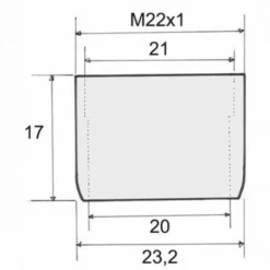 Mousseur Robinet De Cuisine Aérateur Remplacement De La Buse F22mm 22mm Feale Avec Insert Métallique -Grohe || Hansgrohe Soldes Magasin 3447421 3