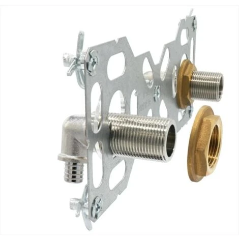 QUICK PLOMBERIE Double Sortie De Cloison Mâle à Glissement Pour Tube Per, Diam.16 Mm 20 X 27 Mm 2 QUICK PLOMBERIE Double Sortie De Cloison Mâle à Glissement Pour Tube Per, Diam.16 Mm 20 X 27 Mm – Image 2