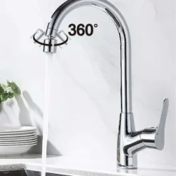 LangRay Mousseur Robinet 22mm De Cuisine Économiseur D'eau Double Fonction Rotation à 360 Degrés -Grohe || Hansgrohe Soldes Magasin 36720953 3