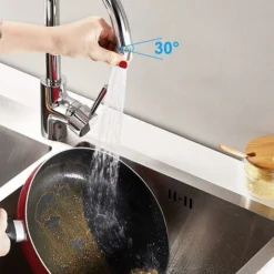 LangRay Mousseur Robinet 22mm De Cuisine Économiseur D'eau Double Fonction Rotation à 360 Degrés -Grohe || Hansgrohe Soldes Magasin 36720953 5