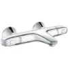 GROHE Grohtherm 1000 New Robinet De Bain Thermostatique Avec Inverseur Et Connexions Entraxe 15cm EcoJoy Et Aquadimmer Eco Chrome