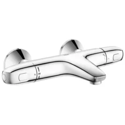 GROHE Grohtherm 1000 New Robinet De Bain Thermostatique Avec Inverseur Et Connexions Entraxe 15cm EcoJoy Et Aquadimmer Eco Chrome -Grohe || Hansgrohe Soldes Magasin 36903388 3