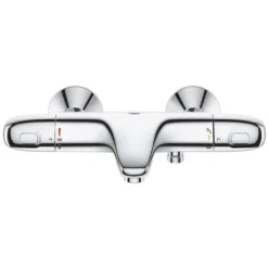 GROHE Grohtherm 1000 New Robinet De Bain Thermostatique Avec Inverseur Et Connexions Entraxe 15cm EcoJoy Et Aquadimmer Eco Chrome -Grohe || Hansgrohe Soldes Magasin 36903388 4