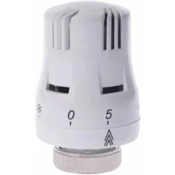 LangRay Système De Chauffage De Vanne De Radiateur Valves De Contrôle De Température Pneumatiques,Tête De Rechange Standard Pour Valve De Radiateur Thermostatique