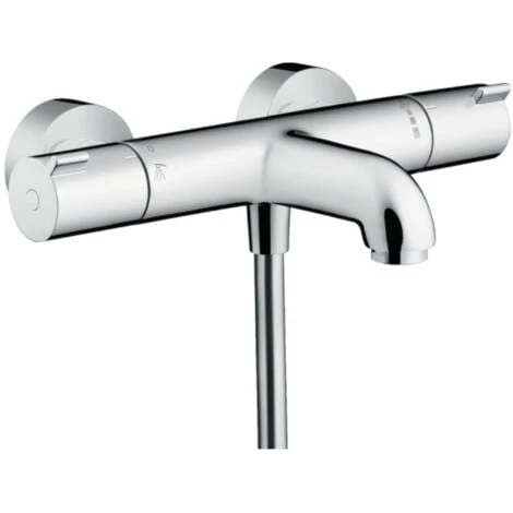 Pack Mitigeur Bain Douche Thermostatique Mural 2 Trous Hansgrohe 1001 Chrome Complet 5 Pack Mitigeur Bain Douche Thermostatique Mural 2 Trous Hansgrohe 1001 Chrome Complet â Image 5