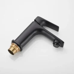 Robinet Mitigeur Salle De Bain Noir Carré - SILAMP -Grohe || Hansgrohe Soldes Magasin 38718190 5