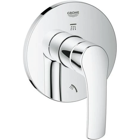 Grohe Eurosmart New Set De Finition, Inverseur 3 Voies, Chrome (19970002) 1 Grohe Eurosmart New Set De Finition, Inverseur 3 Voies, Chrome (19970002)