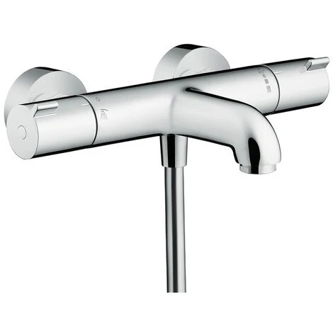 Hansgrohe Pack Ecostat 1001 CL Mitigeur Thermostatique Bain/douche + Set De Douche Crometta Vario (13201000-CROMETTA) 2 Hansgrohe Pack Ecostat 1001 CL Mitigeur Thermostatique Bain/douche + Set De Douche Crometta Vario (13201000-CROMETTA) – Image 2